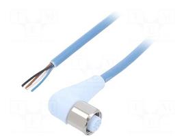 Cable: for sensors/automation | PIN: 4 | M12 female | angled | 5m | plug