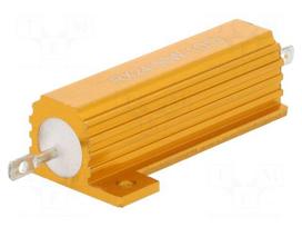 Resistor: wire-wound | 1.5Ω | with heatsink | 50W | ±5% | 50ppm/°C