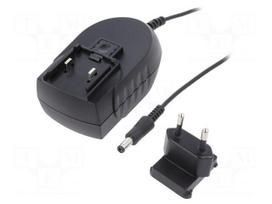 Power supply: switching | mains,plug-in | 15VDC | 2A | 30W | 88%