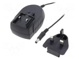 Power supply: switching | mains,plug-in | 15VDC | 2A | 30W | 88%
