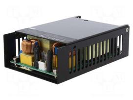 Power supply: switching | open | 500W | 80÷264VAC | OUT: 1 | 24VDC | 94.5%