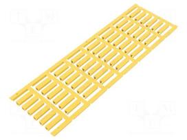 Markers | Marking: empty | 3.6÷6mm | polyamide 66 | yellow | -50÷120°C