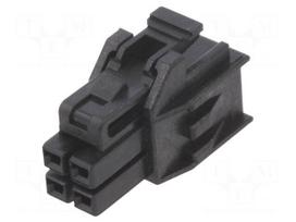 Connector: wire-board | plug | female | PIN: 4 | Nano-Fit | UL94V-0 | 2x2
