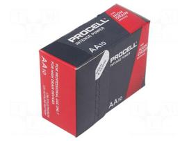 Battery: alkaline | AA | 1.5V | 3112mAh | non-rechargeable | 10pcs.