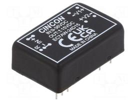 Converter: DC/DC | 10W | Uin: 9÷36VDC | Uout: 15VDC | Uout2: -15VDC | THT