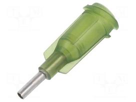 Needle: steel | 0.25" | Size: 14 | straight | 1.6mm | Mounting: Luer Lock