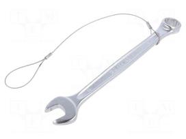 Wrench: combination spanner | double-sided | 13mm | steel | L: 169mm