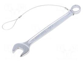 Wrench: combination spanner | double-sided | 15mm | steel | L: 190mm