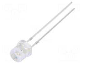LED | UV | 140° | 20mA | P: 114mW | 370÷380nm | 3÷3.8VDC | THT
