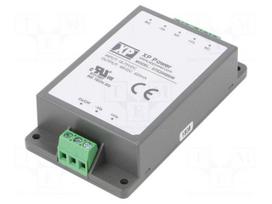 Converter: DC/DC | 20W | Uin: 18÷75VDC | Uout: 48VDC | Iout: 420mA | DTE20