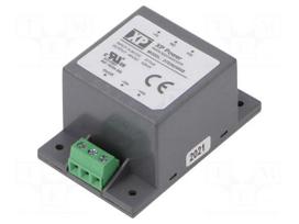 Converter: DC/DC | 6W | Uin: 9÷36VDC | Uout: 48VDC | Iout: 125mA | DTE06