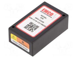Converter: DC/DC | 3W | Uin: 0÷15VDC | Uout: 0÷3kVDC | Iout: 1mA | THT | E