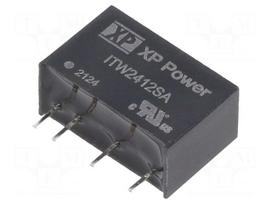 Converter: DC/DC | 1W | Uin: 18÷36VDC | Uout: 12VDC | Iout: 83mA | SIP | THT