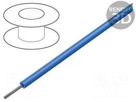Wire | ÖLFLEX® HEAT 260 SC | 1x14AWG | stranded | Cu | PTFE | blue