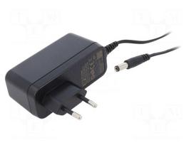 Power supply: switching | mains,plug-in | 15VDC | 1.6A | 24W | 85%