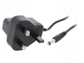 Power supply: switching | mains,plug-in | 12VDC | 0.42A | 5W | 79%
