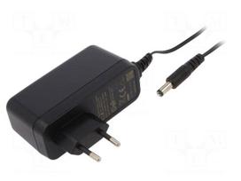 Power supply: switching | mains,plug-in | 24VDC | 1.5A | 36W | 87%