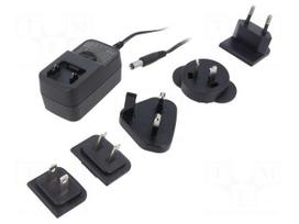 Power supply: switching | mains,plug-in | 5VDC | 2.1A | 12W | 79%