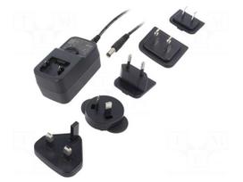 Power supply: switching | mains,plug-in | 12VDC | 1A | 12W | 83% | 0÷60°C
