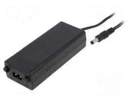 Power supply: switching | 48VDC | 1A | Out: 5,5/2,5 | 48W | 80÷264VAC