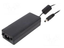 Power supply: switching | 24VDC | 3.75A | Out: 5,5/2,5 | 90W | 90÷264VAC