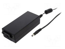 Power supply: switching | 24VDC | 3.54A | Out: 5,5/2,5 | 85W | 80÷264VAC