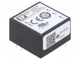 Converter: AC/DC | 5W | Uin: 85÷264VAC,120÷370VDC | Uout: 3.3VDC | 74%