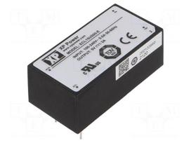 Converter: AC/DC | 15W | Uin: 85÷264VAC,120÷370VDC | Uout: 5VDC | OUT: 1