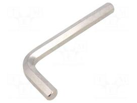 Wrench: hex key | HEX 12mm | Overall len: 125mm | short