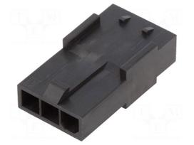 Connector: wire-wire | plug | male | Mini-Fit Sigma | PIN: 3 | for cable