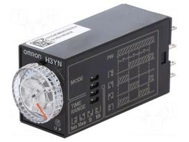 Automation module: timer | 0,1min÷10h | DPDT | 250VAC/5A | H3YN-B