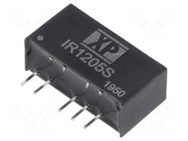 Converter: DC/DC | 3W | Uin: 12VDC | Uout: 5VDC | Uout2: -5VDC | SIP | THT