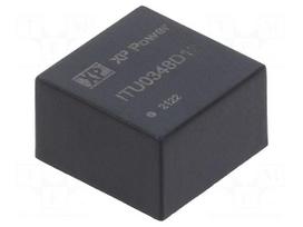Converter: DC/DC | 3W | Uin: 18÷75VDC | Uout: 12VDC | Uout2: -12VDC | SIP8