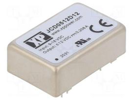 Converter: DC/DC | 5W | Uin: 9÷18VDC | Uout: 12VDC | Uout2: -12VDC | THT