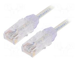 Patch cord | U/UTP | Cat 6 | RJ45 plug,both sides | stranded | Cu | 3m