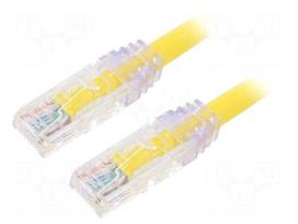 Patch cord | U/UTP | Cat 6a | RJ45 plug,both sides | wire | Cu | 5m | PVC