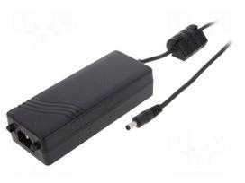 Power supply: switching | 12VDC | 7A | Out: 5,5/2,5 | 84W | 90÷264VAC