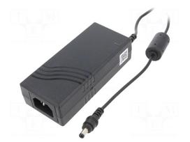 Power supply: switching | 24VDC | 2.71A | Out: 5,5/2,5 | 65W | 90÷264VAC