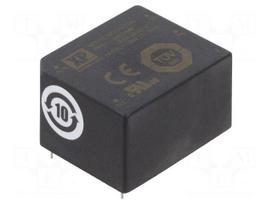 Converter: AC/DC | 5W | Uin: 85÷264VAC | 48VDC | Iout: 100mA | OUT: 1 | 78%