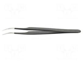 Tweezers | Blade tip shape: sharp | Tweezers len: 120mm | ESD