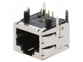 Connector: RJ45 | socket | data transfer | PIN: 8 | Cat 6a | shielded