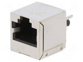 Connector: RJ45 | socket | PIN: 8 | Cat 6a | shielded | gold-plated | 8p8c