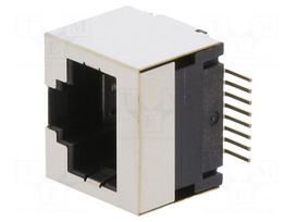 Connector: RJ45 | socket | data transfer | PIN: 8 | Cat 6a | shielded