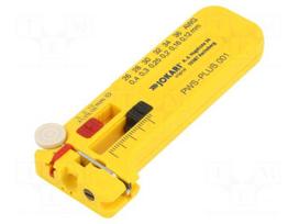 Stripping tool | Øcable: 0.12÷0.4mm | Wire: round | PWS-PLUS