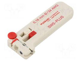 Stripping tool | Øcable: 0.16mm | Wire: round | Tool length: 102mm