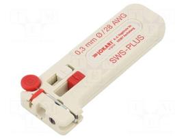 Stripping tool | Øcable: 0.3mm | Wire: round | Tool length: 102mm