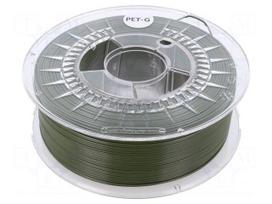 Filament: PET-G | Ø: 1.75mm | olive | 220÷250°C | 1kg