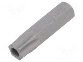 Screwdriver bit | Torx® with protection | T40H | 1/4"