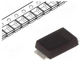 Diode: TVS | 600W | 30.4V | 14.3A | unidirectional | SOD128F | max.185°C