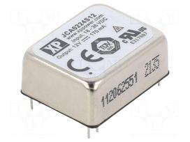 Converter: DC/DC | 2W | Uin: 18÷36VDC | Uout: 12VDC | Iout: 170mA | THT